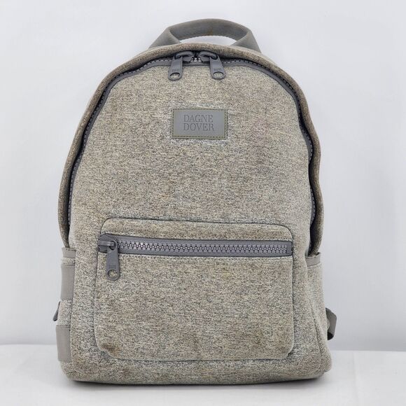 Dagne Dover Dakota Neoprene Medium Backpack Heather Grey - Picture 1 of 16